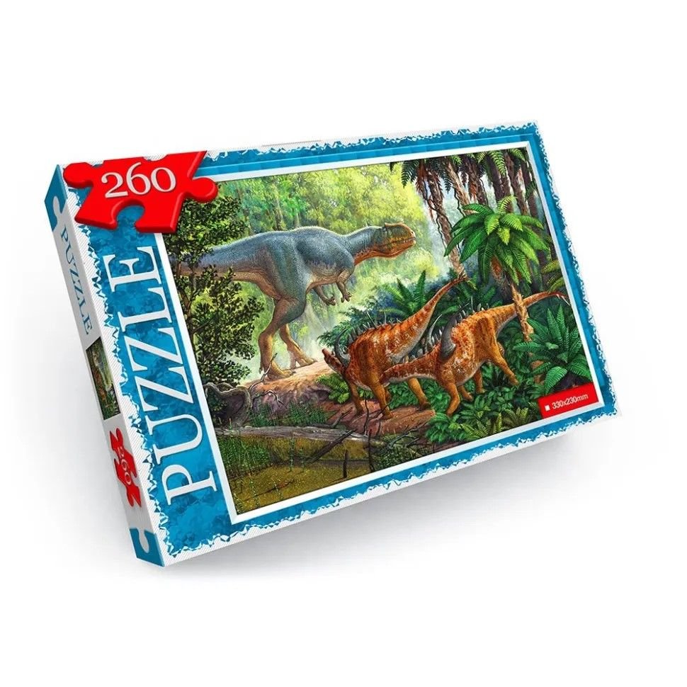 Пазли 260д Динозаври коробка C260-12-03 danko toys