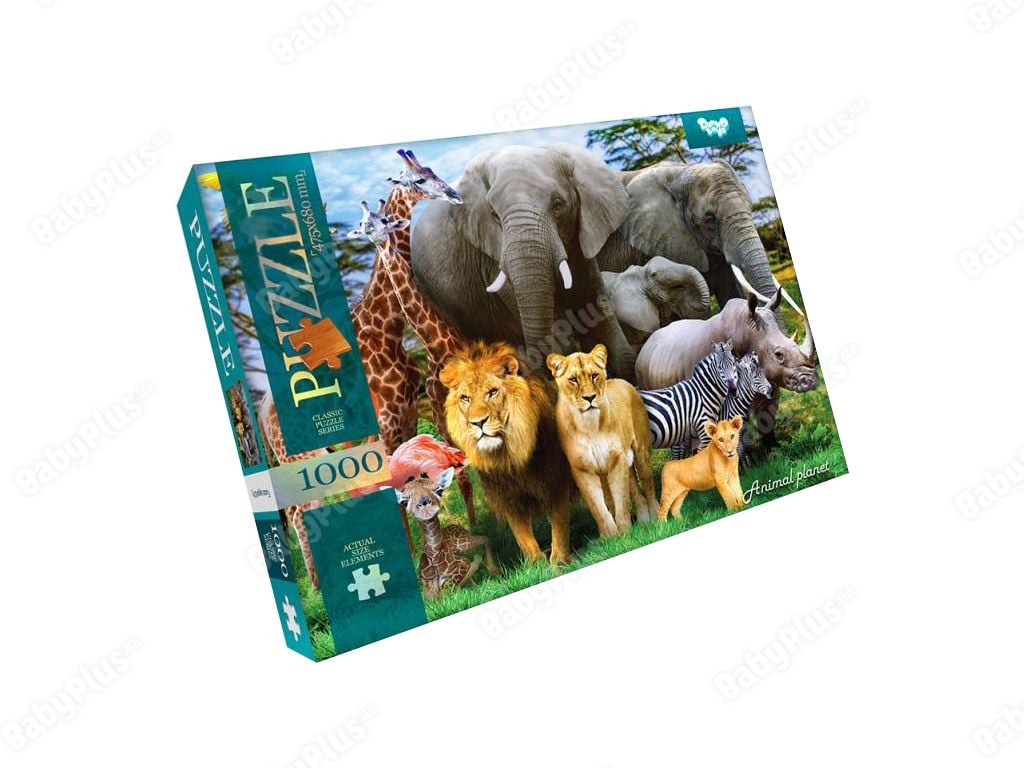Пазли 1000д Anital Planet 475*680 коробка 37*28*4см C1000-10-09 danko toys