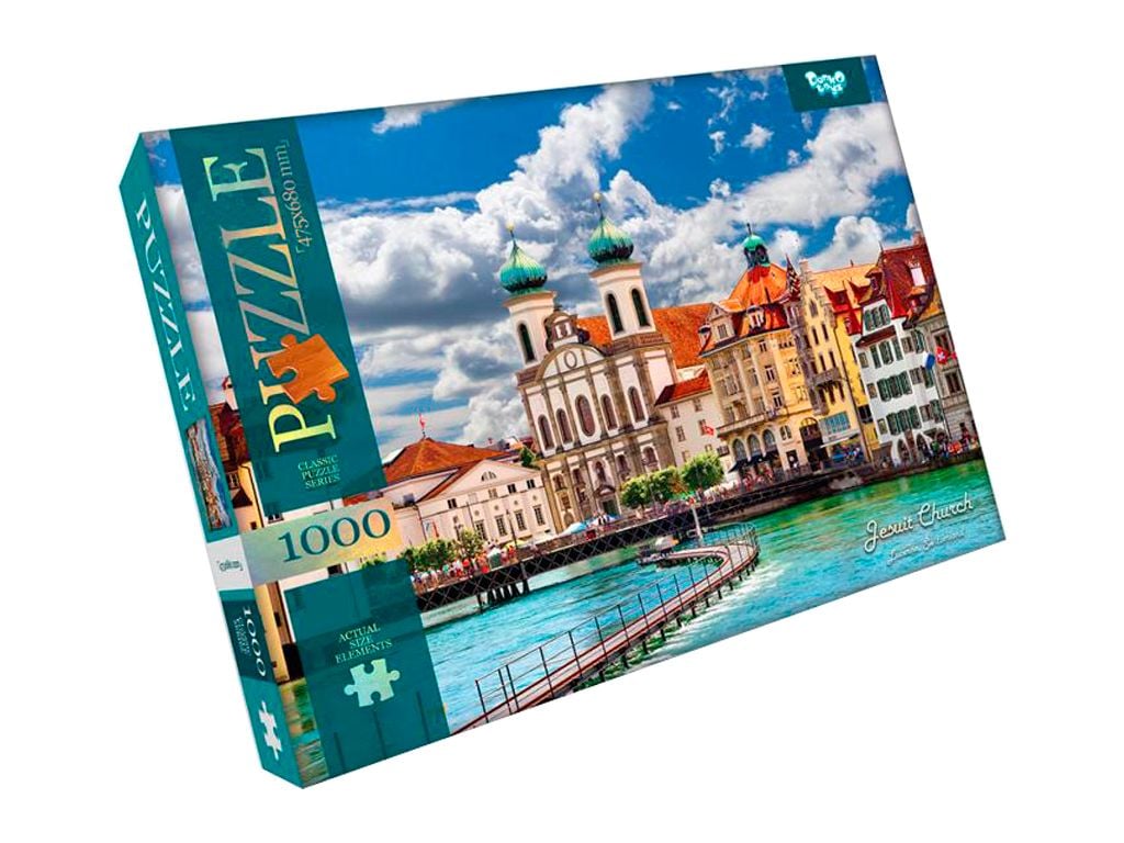 Пазли 1000д Gesuit Lhurch 475*680 коробка 37*28*4см C1000-10-04 danko toys