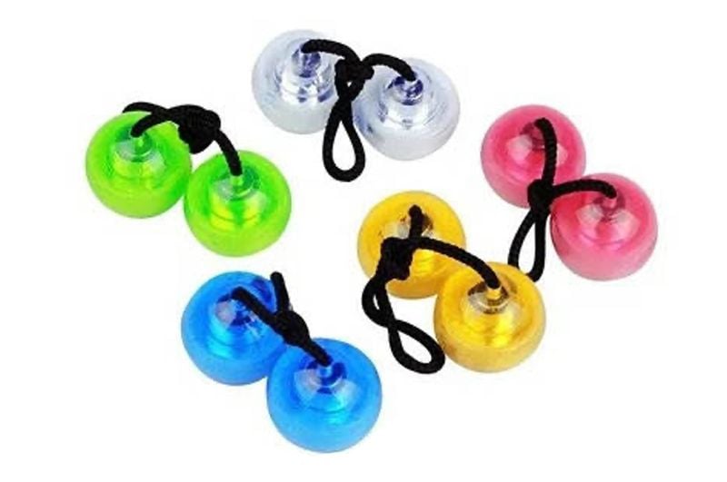 Антистрес Беглери 2кульки світяться пластик мікс кольорів пакет				  670-1 К