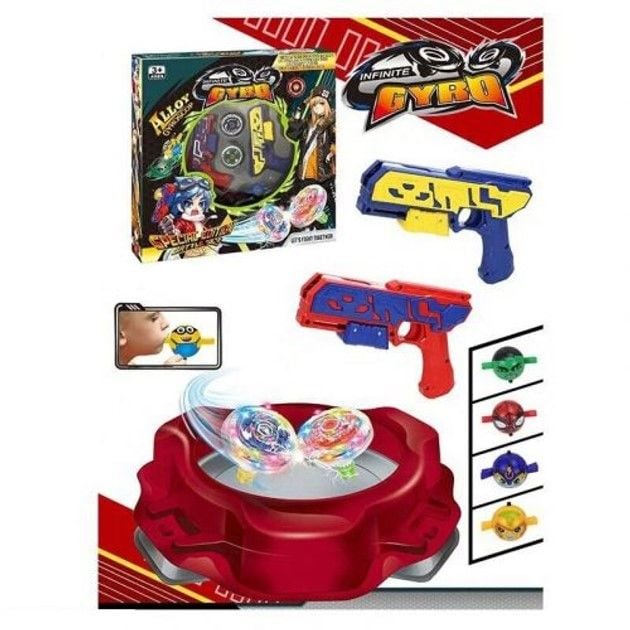 Гра з Бей-блейдом   набір 2 пістолета 2 блейда поле коробка 44*44*7,5см LSD129 Китай