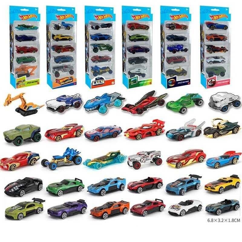 Машина типу Hot Wheel набір 5шт коробка 27*10*4см SK70805-1F Китай