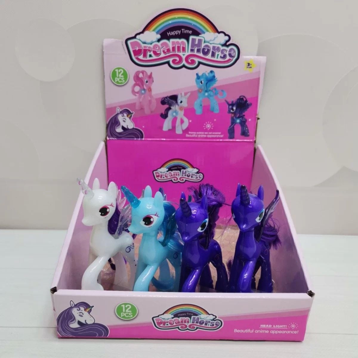 Поні Dream Horse на бат світло 12шт в коробці 3086 Китай