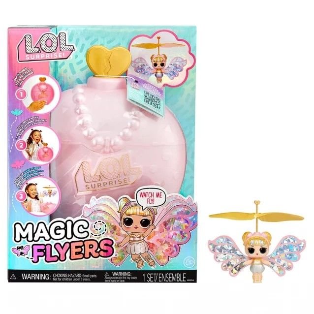 Лялька L.O.L. Surprise! Magic Flyers Скай інтерактивна літаюча іграшка у коробці 22*11*30  593539 kiddisvit