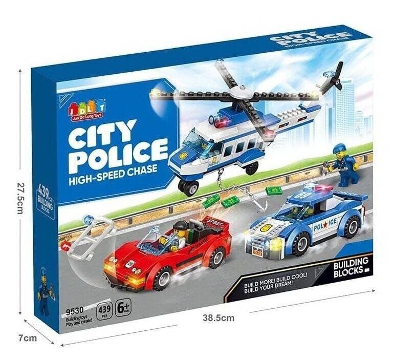 Конструктор 439д  POLICE CITY Спецоперація у коробці 42*29*7см 9530 JDLT