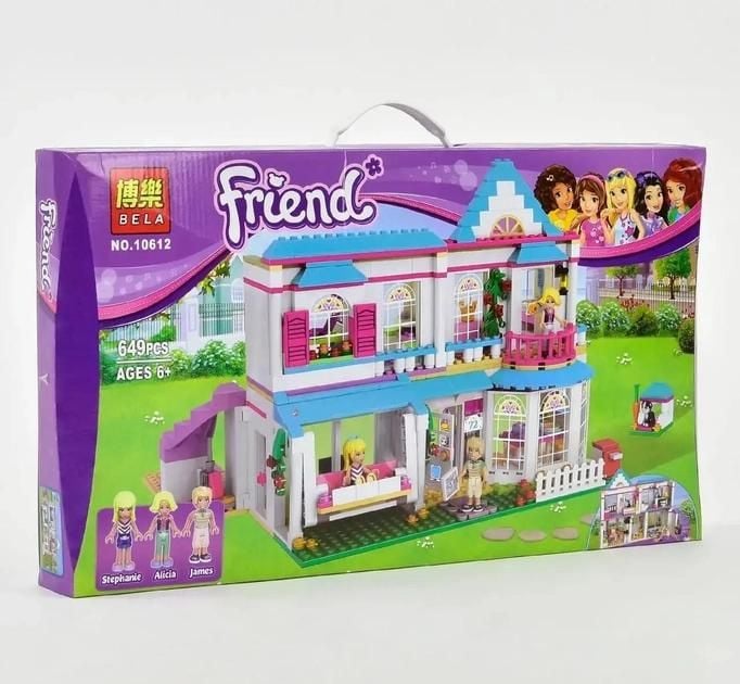 Конструктор 649д будинок Стефані в коробці 10612 Китай