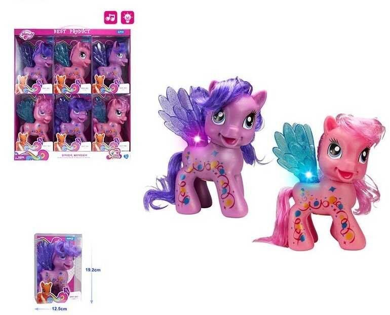 Поні з крилами світло блістер 13,5*19*6см 88310 Китай