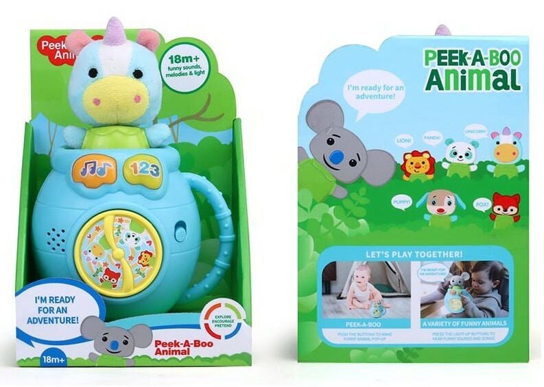 Єдиноріг муз на бат вискакує з горщіка 3 мелодії коробка 1912-2 Китай