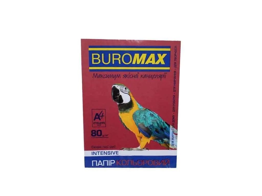 Папір кольоровий А4 80г 20 аркушів коричневий BM2721420-25 Buromax