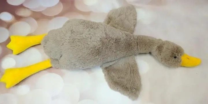 М'яка іграшка Гусь-Обіймусь 110см травка мокко 999926 Копиця