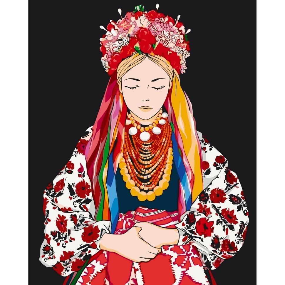 Картина по номерах 40*50см На виданні фарби пензлики в термоплівці 10053-AC Art Craft