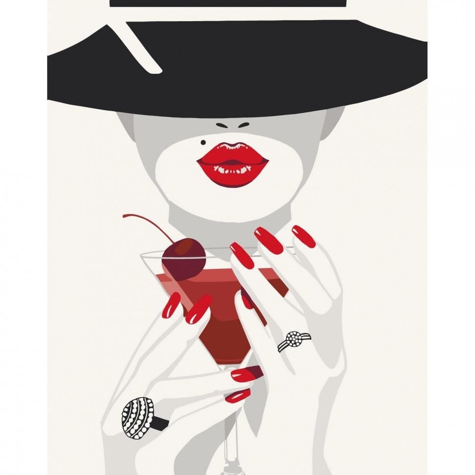 Картина по номерах 40*50см Коктейль у Тіфані фарби пензлики в термоплівці 10292-AC Art Craft