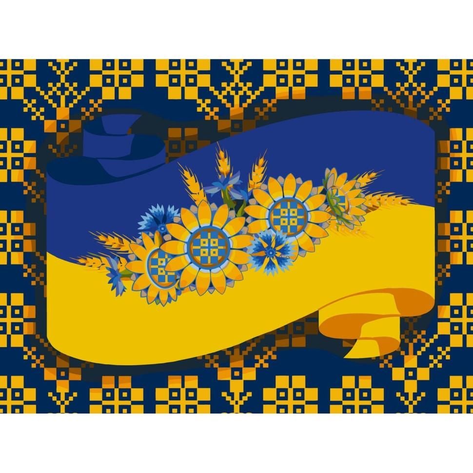 Картина по номерах 40*50см Віра фарби пензлики в термоплівці 13047-AC Art Craft