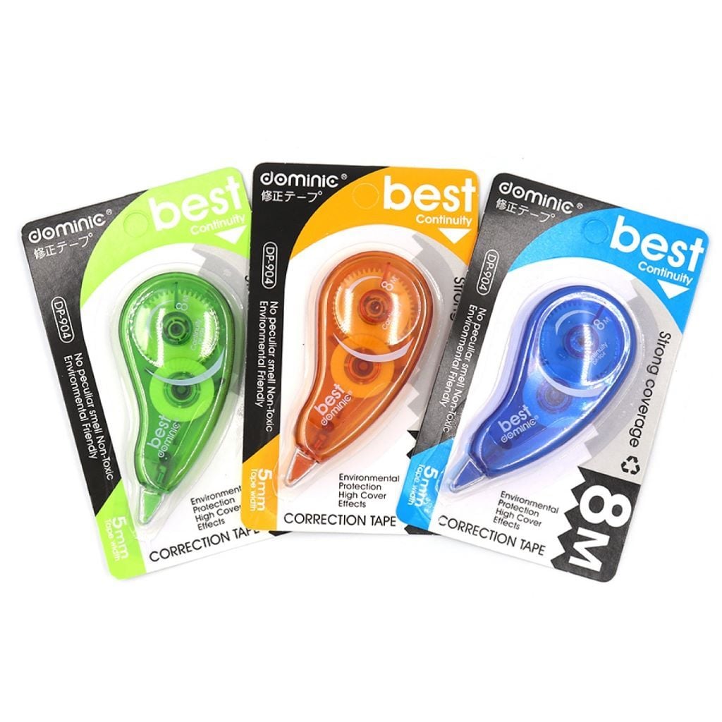 Коректор стрічка 8м 5мм блістер 14*10см 12314/DP-904 Dominic