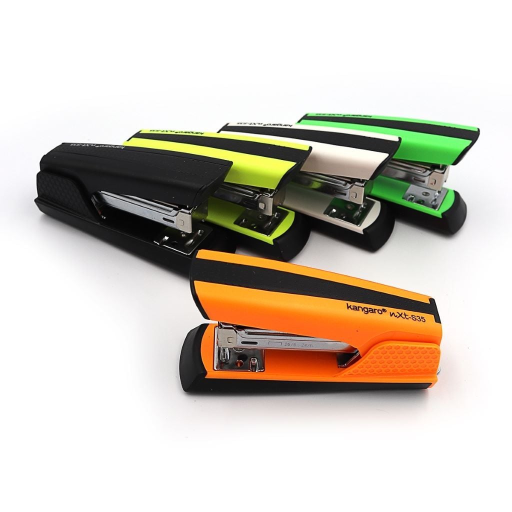 Степлер  №24/6 30арк глибина 42мм (антистпл) у коробці 11*5*3см nxt-S35 Kangaro