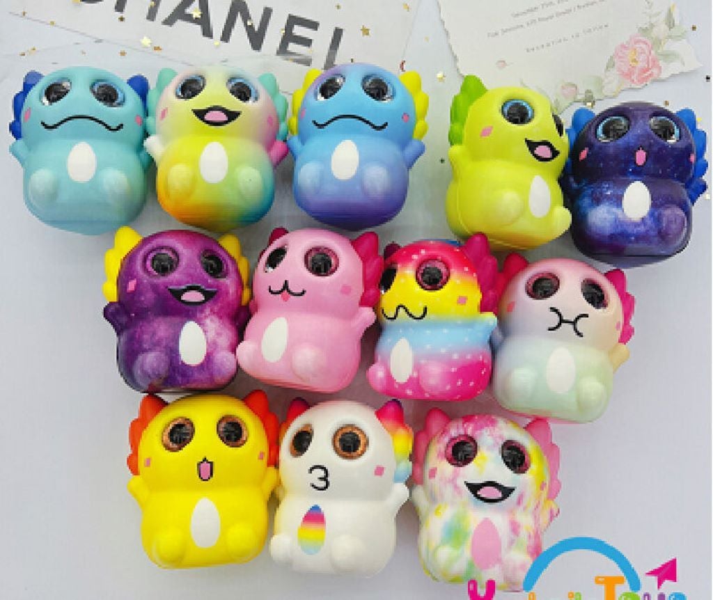 Антистрес сквіш паралон Тваринки з глазками 9*6см мікс видів в пакеті C68899 Китай