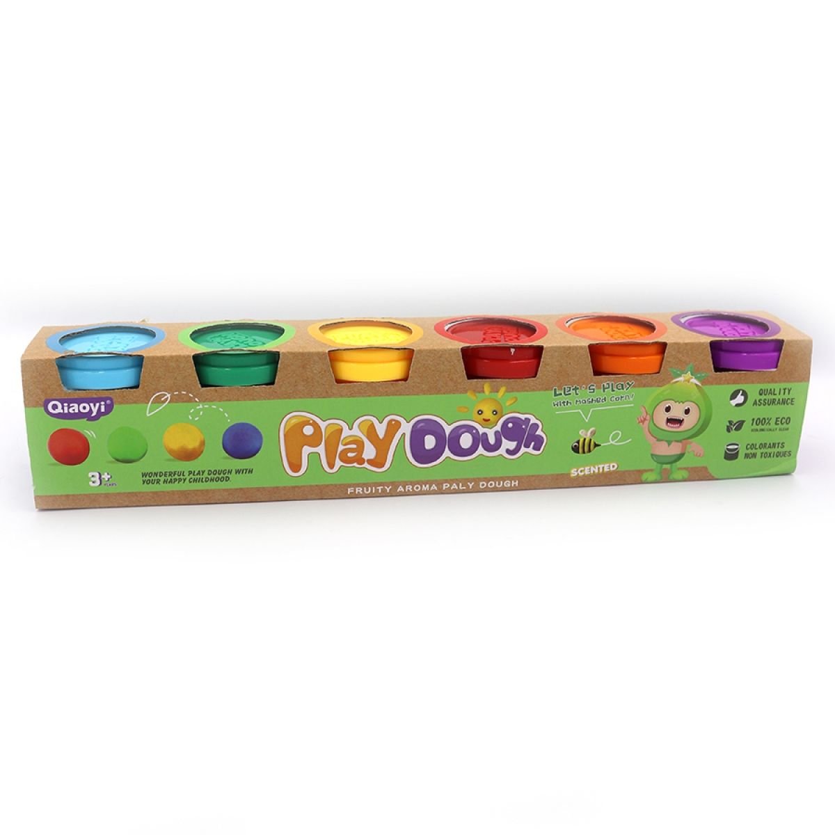 Тісто для ліпки Play Dough 6кол 512гр 8712 Китай