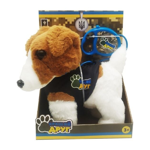 Кращий друг Патрон на повідку звук ходить в коробці 22*13*29см PL82302 країна іграшок