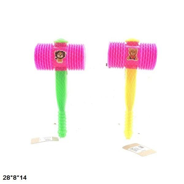 Молоток 28см з пискавкою муз  в сітці 068A Китай