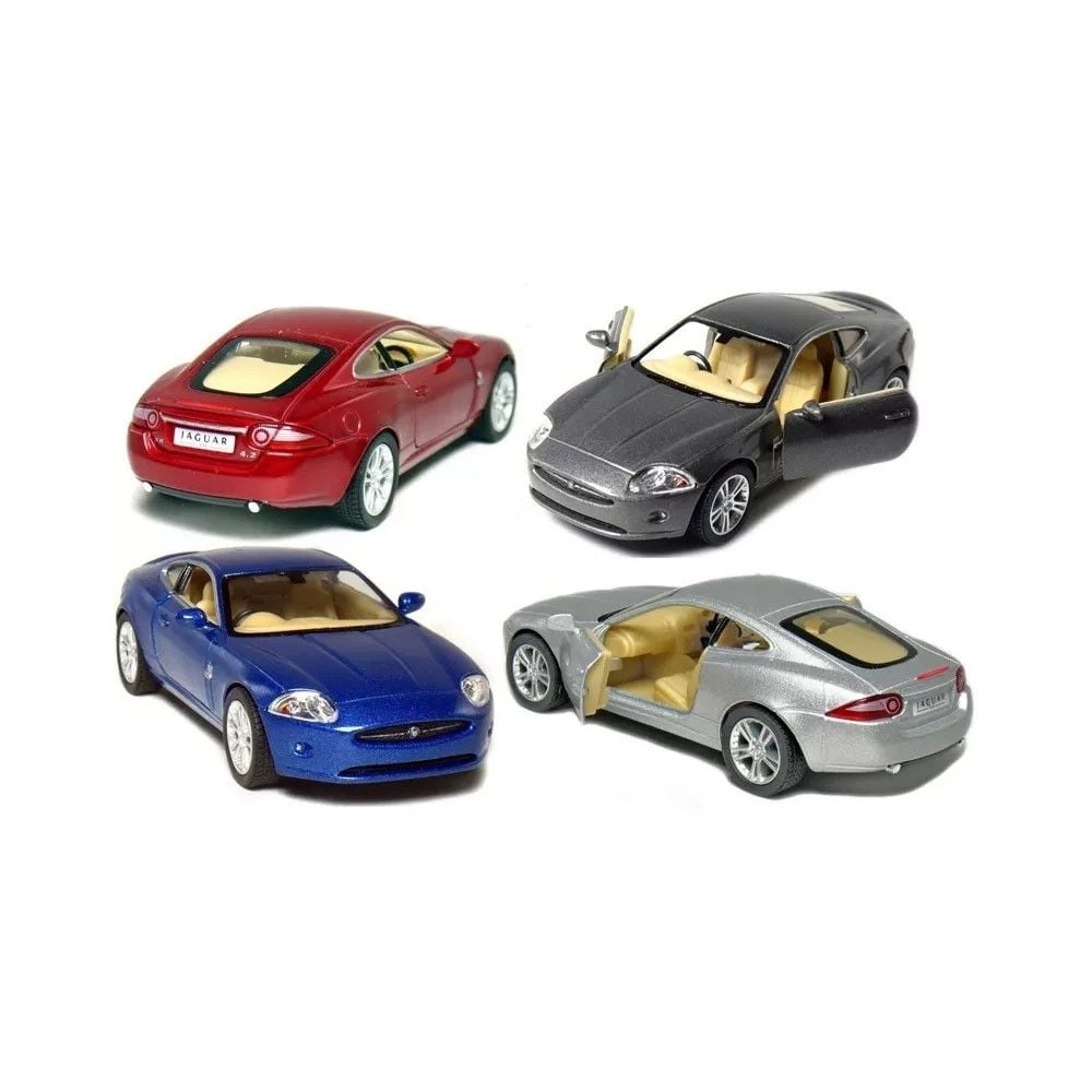 Машина метал Jaguar XK Coupe інерція відкрив двері в коробці KT5321W kinsmart