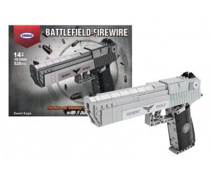 Конструктор 528дет Пістолет в коробці 45*32*7см XB-24004 Китай