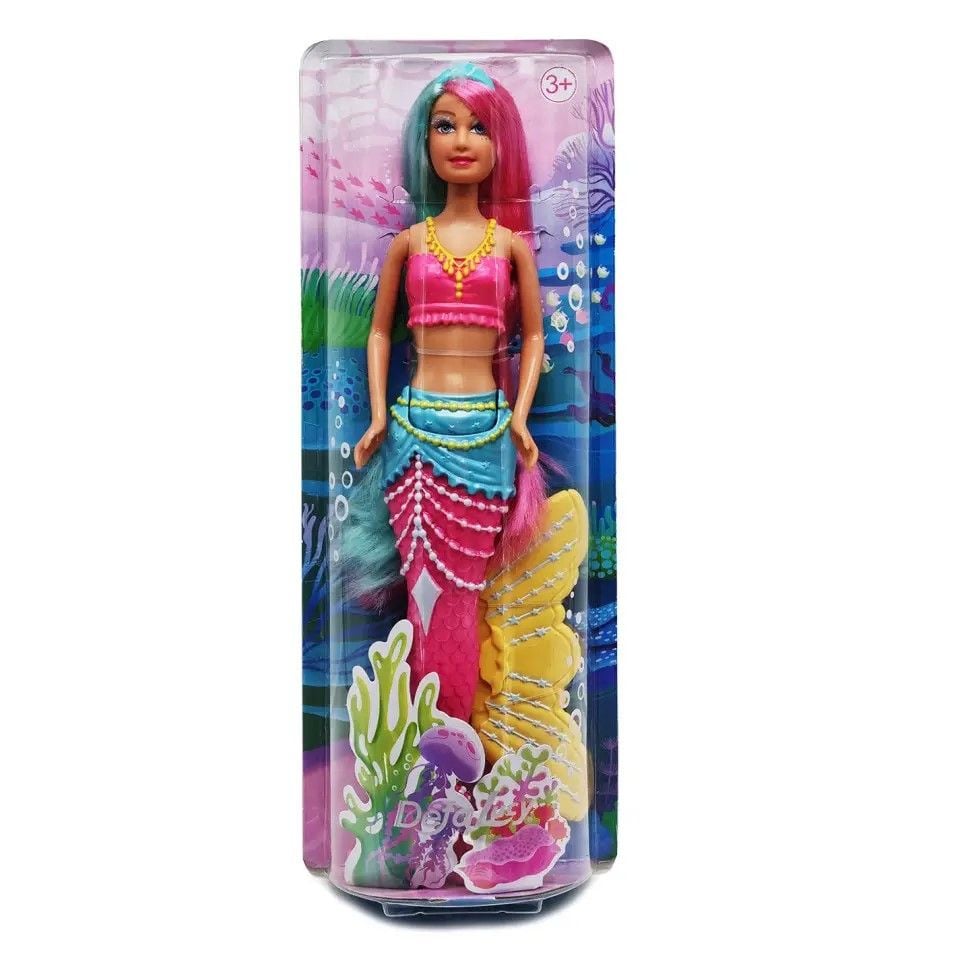 Лялька русалочка з рухомим хвостом у коробці 8483 defa lucy