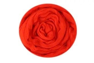 Вовна для валяння Пламя 50гр 100% натуральна вовна 298 Наша пряжа