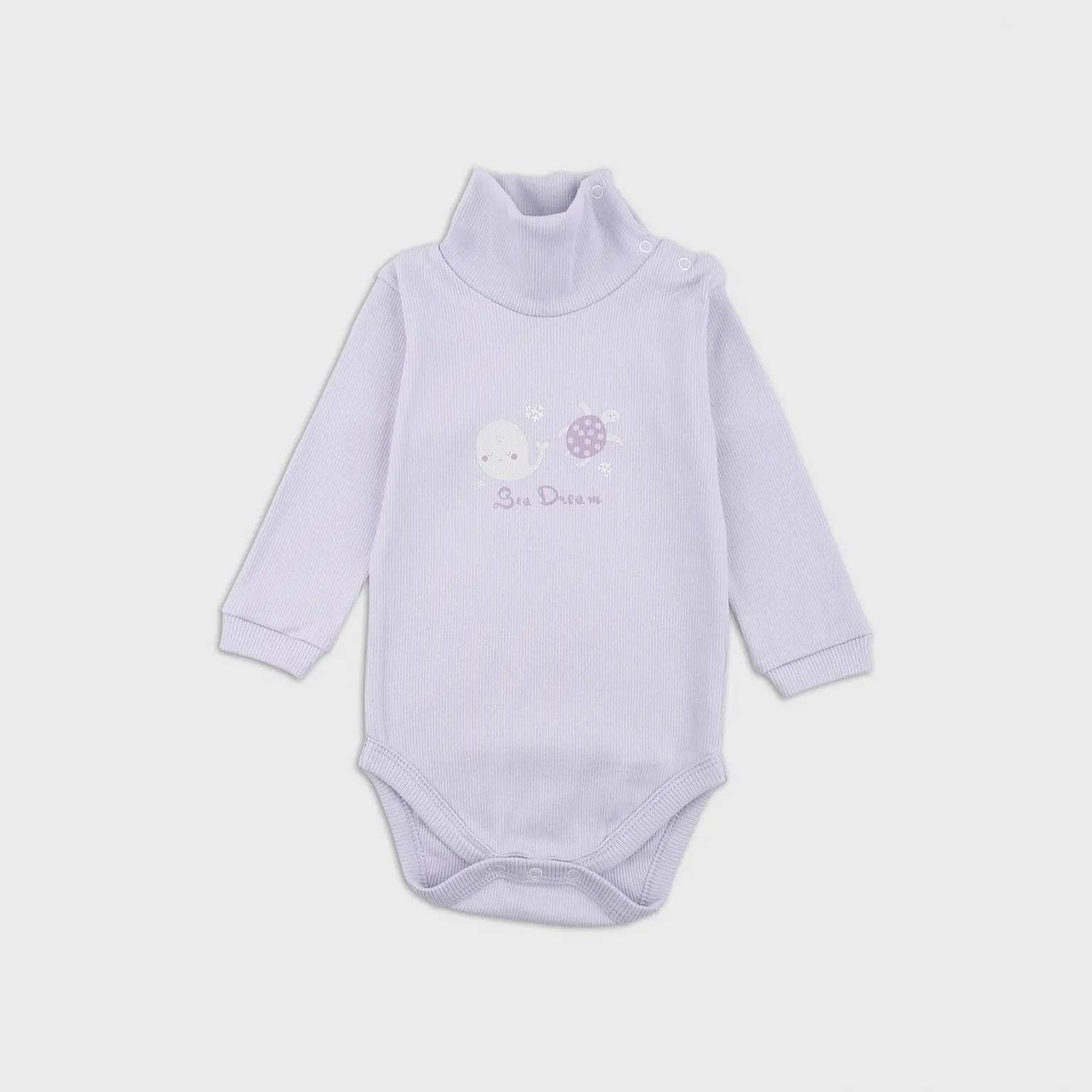 Боді гольф р80 лавандовий з малюнком 552-1109-80 Фламінго 80р