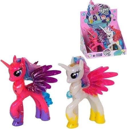 Поні Little Pony звук підсвічування пісня 1шт у блоці по 6шт MLY-070 Китай