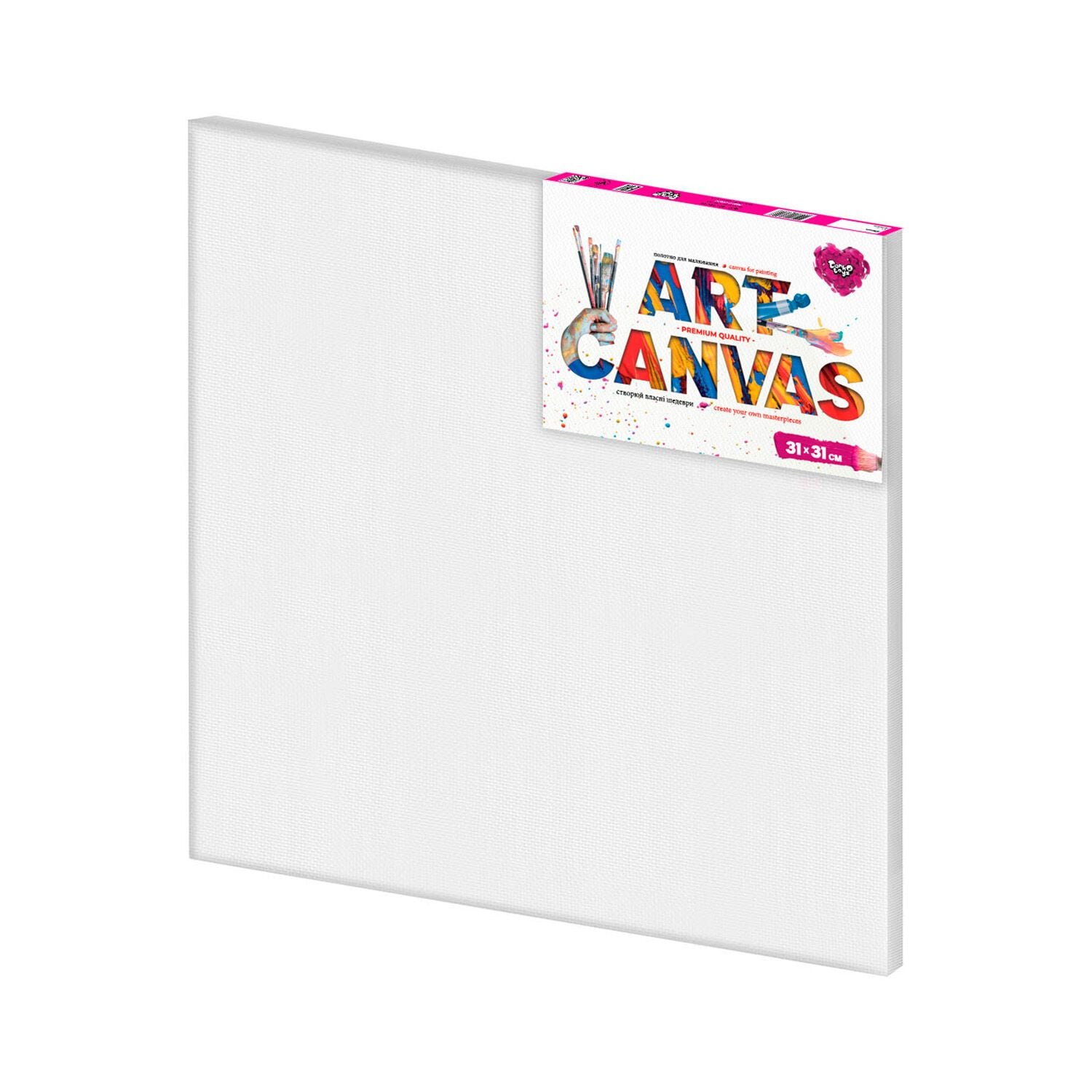 Полотно для малювання 31*31см Art Canvas AC-31*31 Danko toys