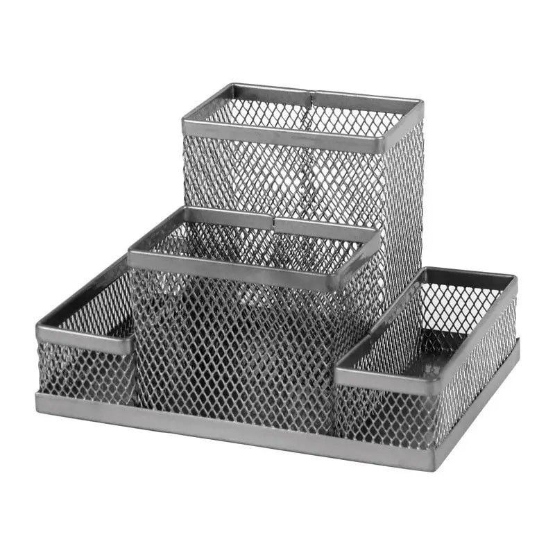 Підставка органайзер 155*10*100мм металева срібляста 2117-03 Axent