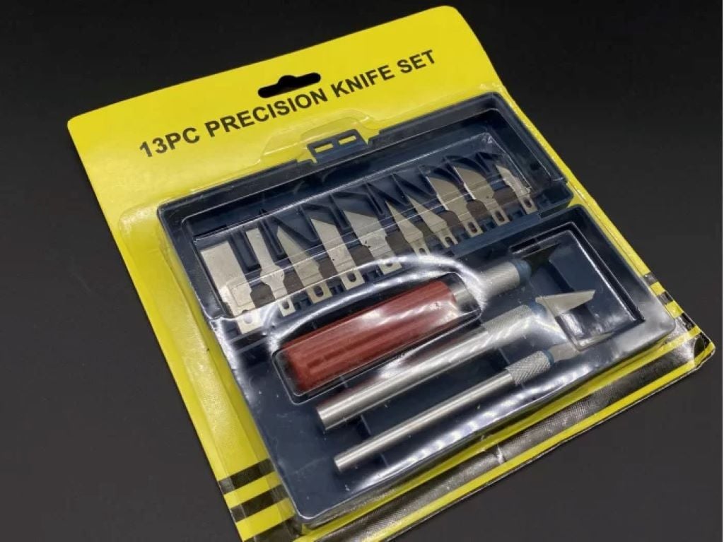 Набір прецізійних ножів 13шт на планшеті RD-799 Китай