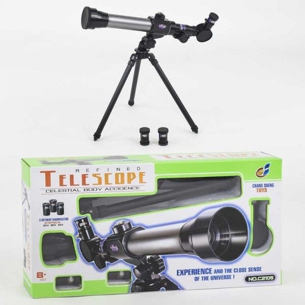 Телескоп 42 см з триногою в коробці 43 см × 8 см × 22 см С2105 Китай