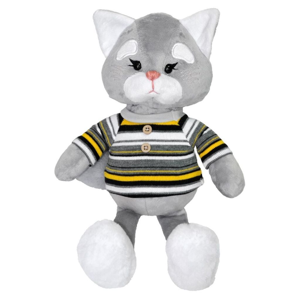 М'яка іграшка Киця в одязі Лейла 38 см КО-0081 Тігрес