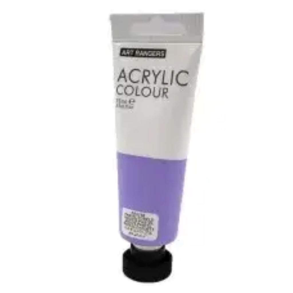 Фарба акрілова 22мл глітер Purple в тубі FEA736 ART Rangers