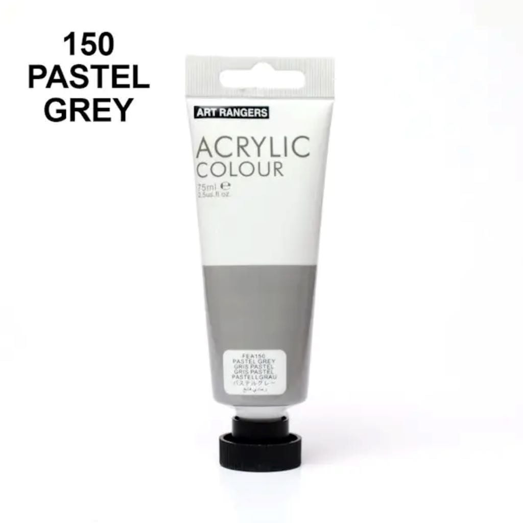 Фарба акрілова 22мл глітер Pastel Grey в тубі FEA150 ART Rangers