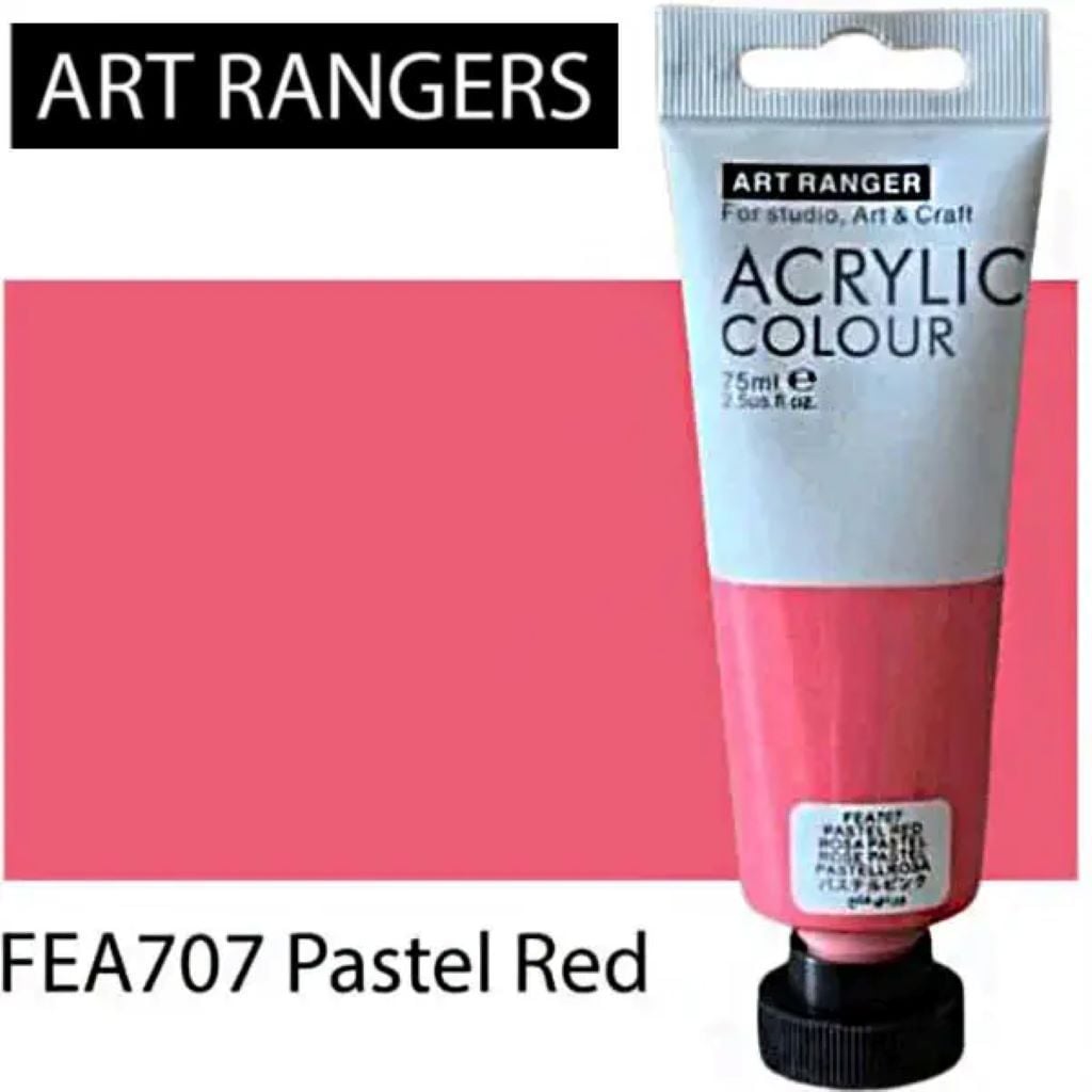 Фарба акрілова 22мл Pastel Red в тубі FEA707 ART Rangers