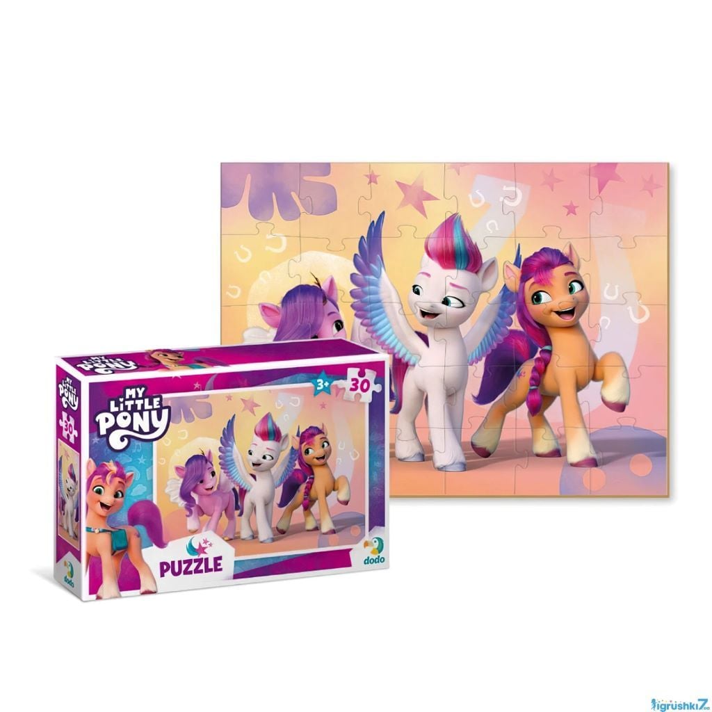 Пазли 30ел My Little Pony 27*20см у коробці 200305 Dodo