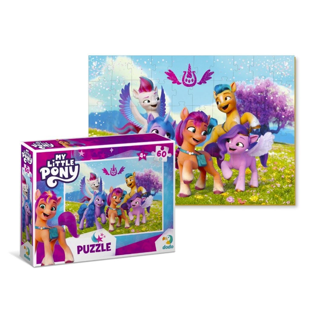 Пазли 60ел My Little Pony 32*23см у коробці 200376 Dodo