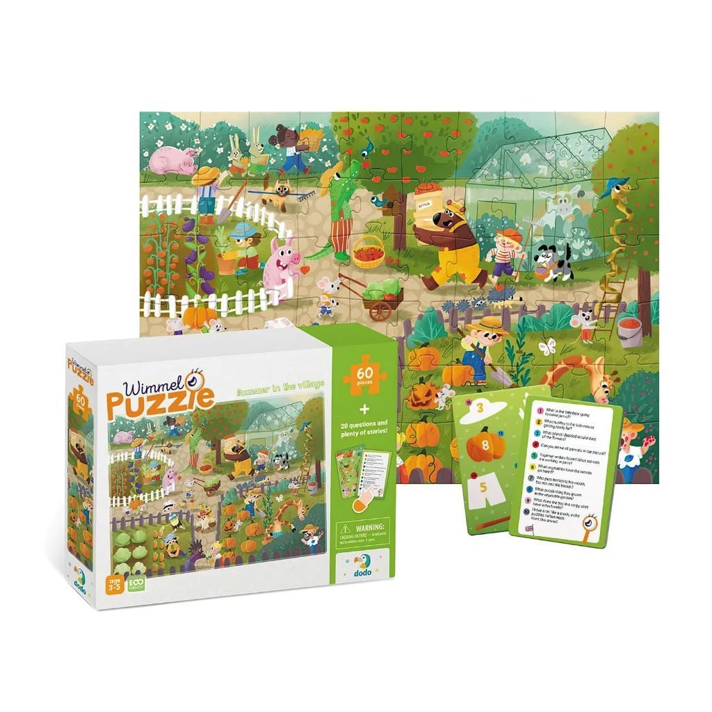 Пазли 60ел Літо у селі 32*23см у коробці 300558 Dodo