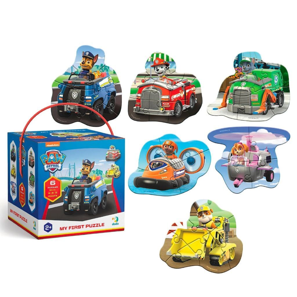 Пазли PAW Patrol набір 6шт у коробці 12*12*12см 200535 Dodo