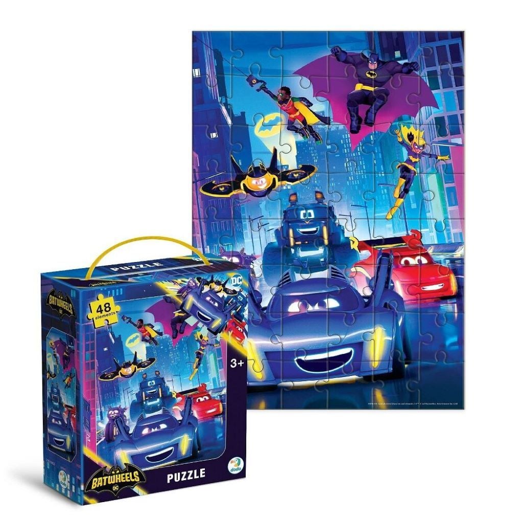 Пазли 48ел Зустрічай Бетколеса 32*23см у коробці 18*15*6,5см 200550 Dodo