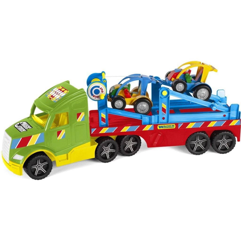 Машина Magic Truck Basic з авто баггі у коробці 36351 wader