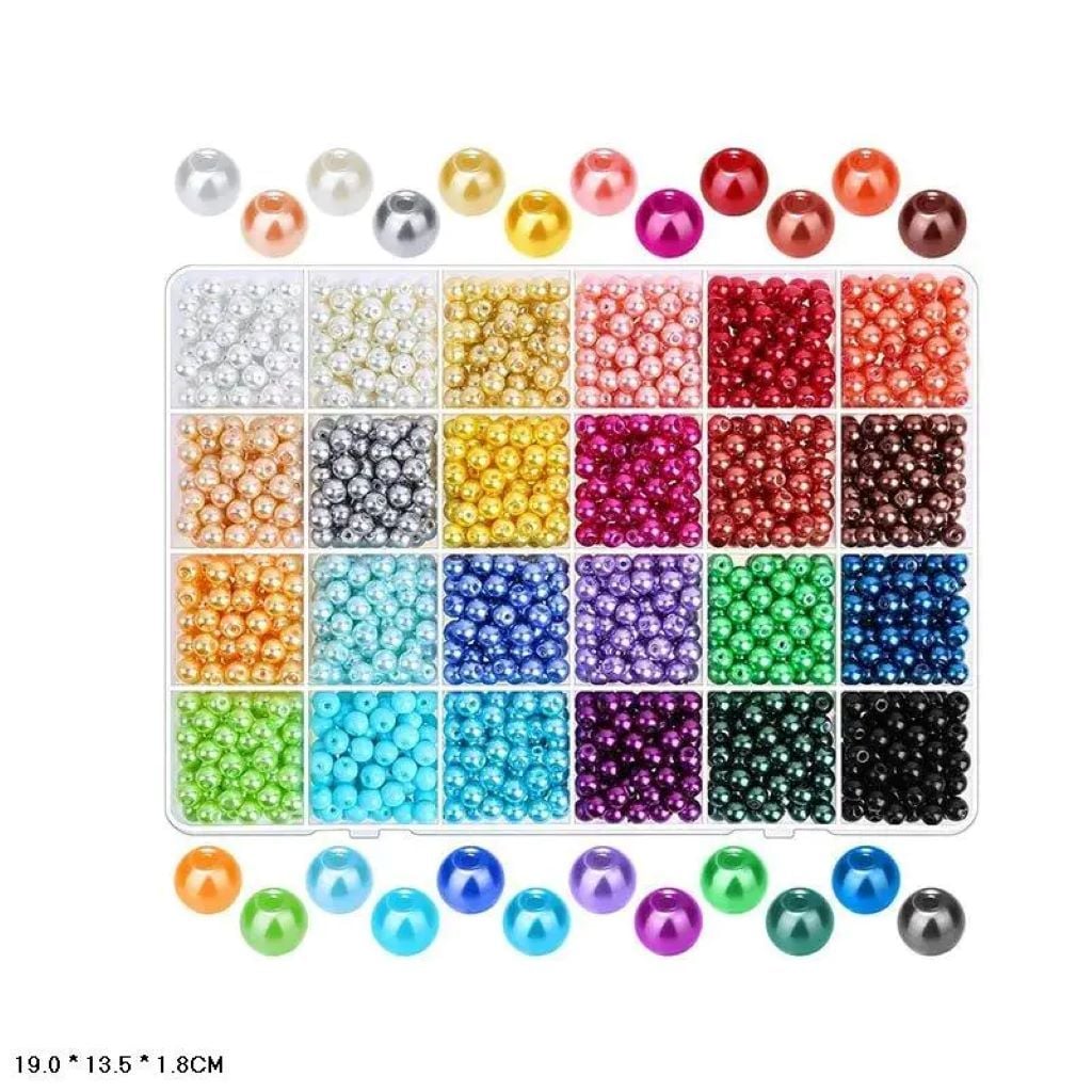 Намистини набір для творчості пластик ліска в органайзері 1199-71 Китай