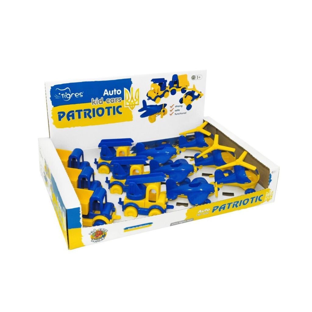 Машина Патриотична техніка пластик мікс видів 39900 Тігрес