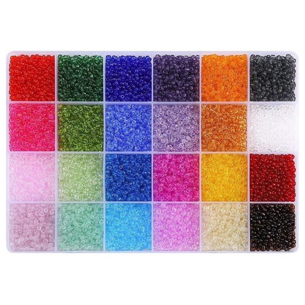 Бісер набір для творчості пластик ліска в органайзері 1199-336 Китай