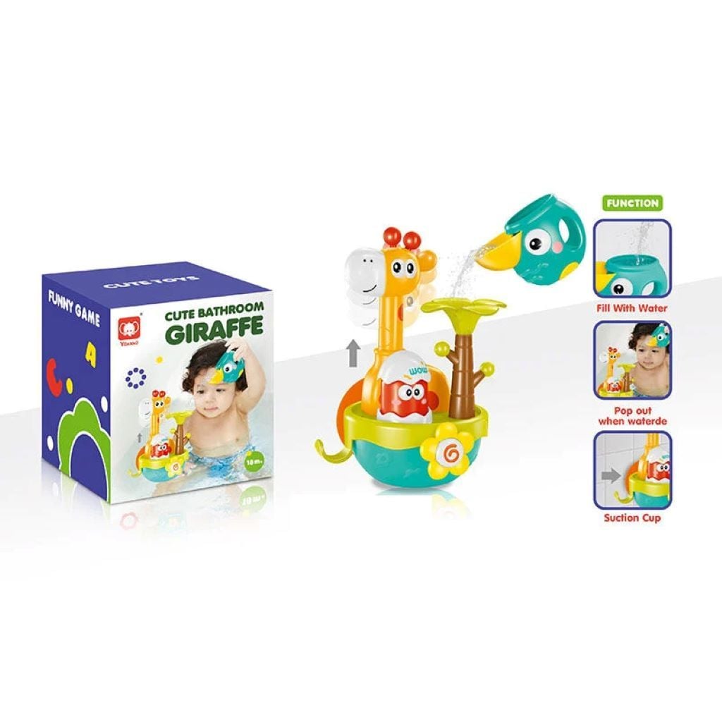 Гра для купання Жираф рухливі деталі в коробці 918 Yanuo