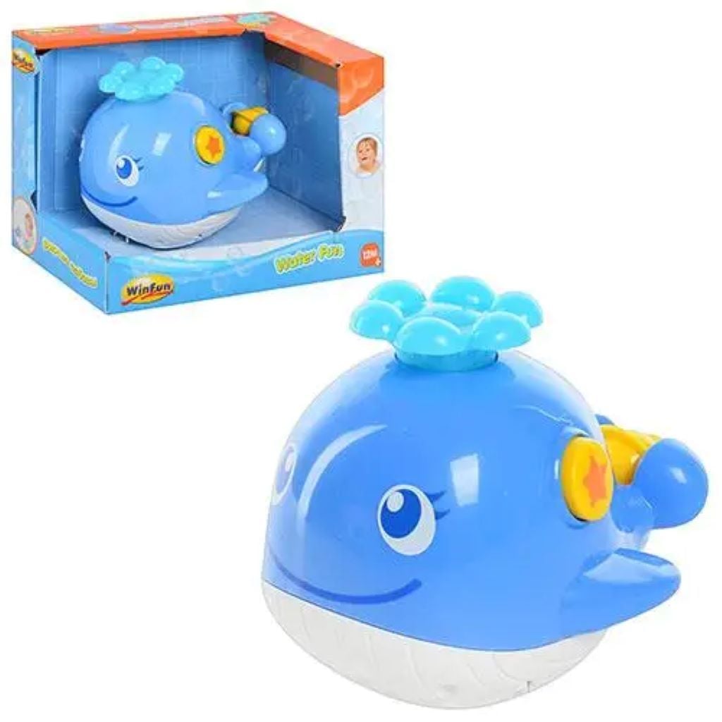 Гра для купання фонтан Кит на батарейках світло музика в упаковці 7107-NL WinFun