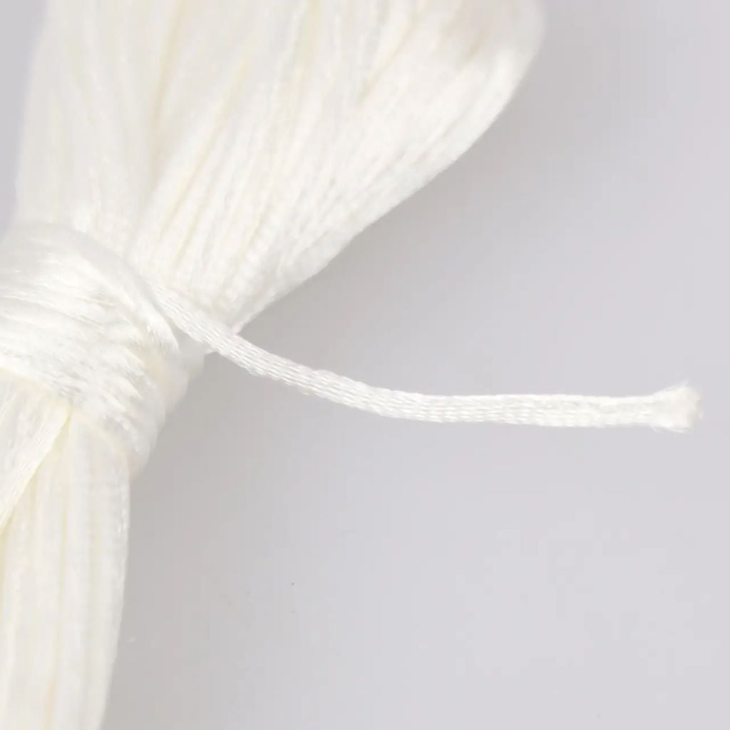 Шнур шовковий білий 5м 9995634 Китай