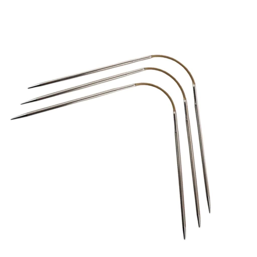 Спиці тріо 3,5мм шкарпеткові сталеві 3шт в упаковці 9995645 Китай